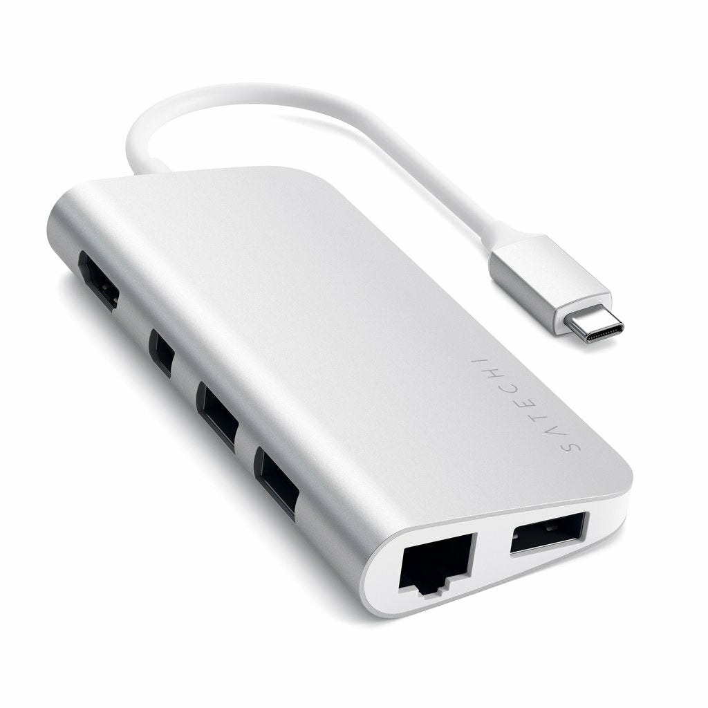 Satechi USB-C Multimedia Adapter - Silver