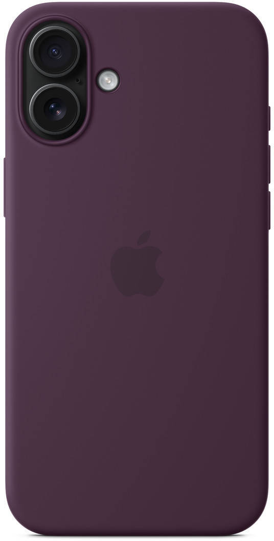 iPhone 16 Plus Silicone Case with MagSafe - Plum