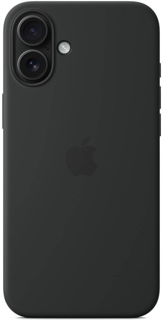 iPhone 16 Plus Silicone Case with MagSafe - Black