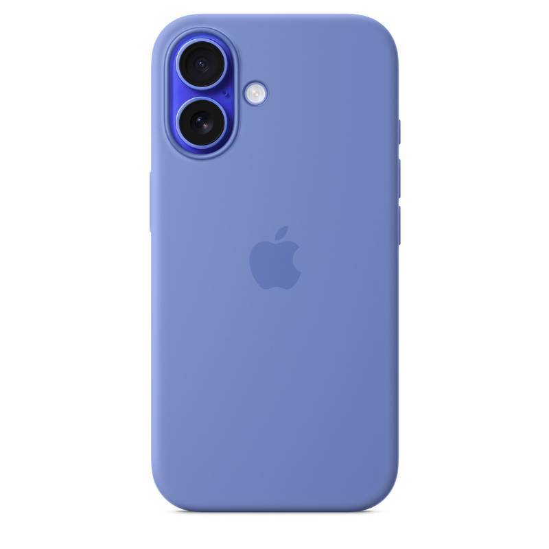 iPhone 16 Silicone Case with MagSafe – Aquamarine