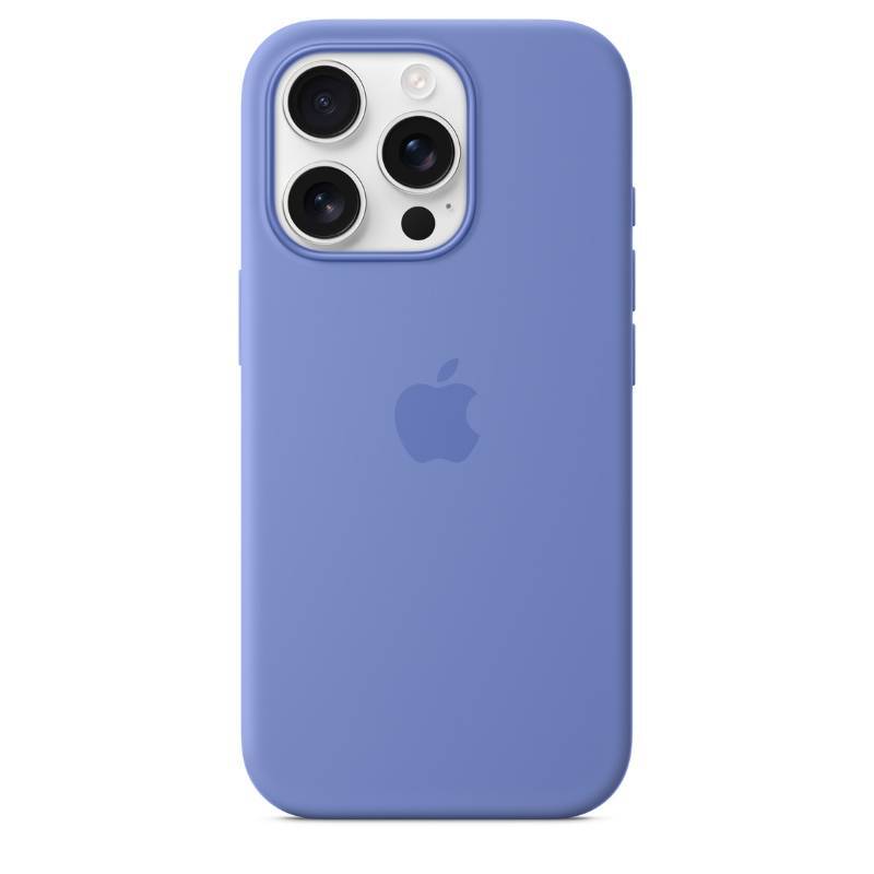 iPhone 16 Pro Silicone Case with MagSafe - Aquamarine