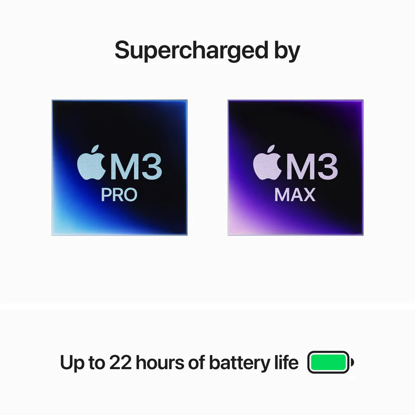 Apple 16-inch MacBook Pro - M3 Max chip with 16‑core CPU / 40‑core GPU - 1TB - 48GB RAM - Silver