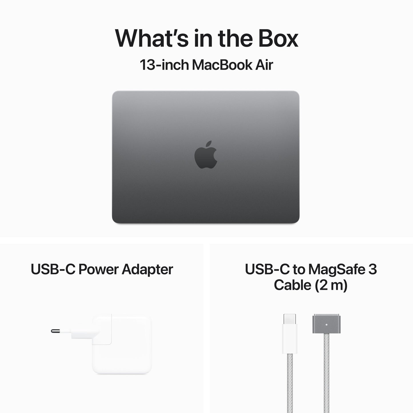 13-inch MacBook Air - M3 chip - 8-core CPU / 10-core GPU - 24GB - 512GB -Space Grey