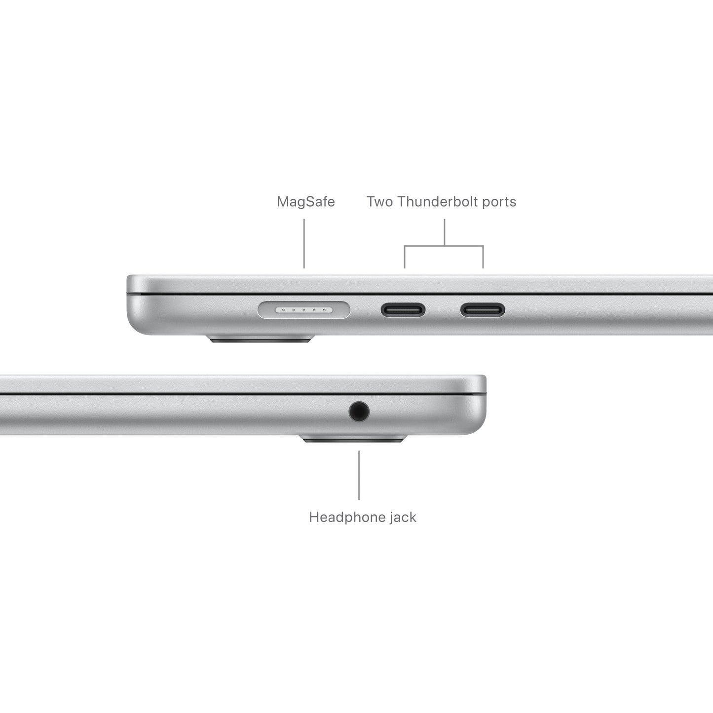 15-inch MacBook Air - M3 chip with 8-core CPU / 10-core GPU - 8GB - 512GB - Silver