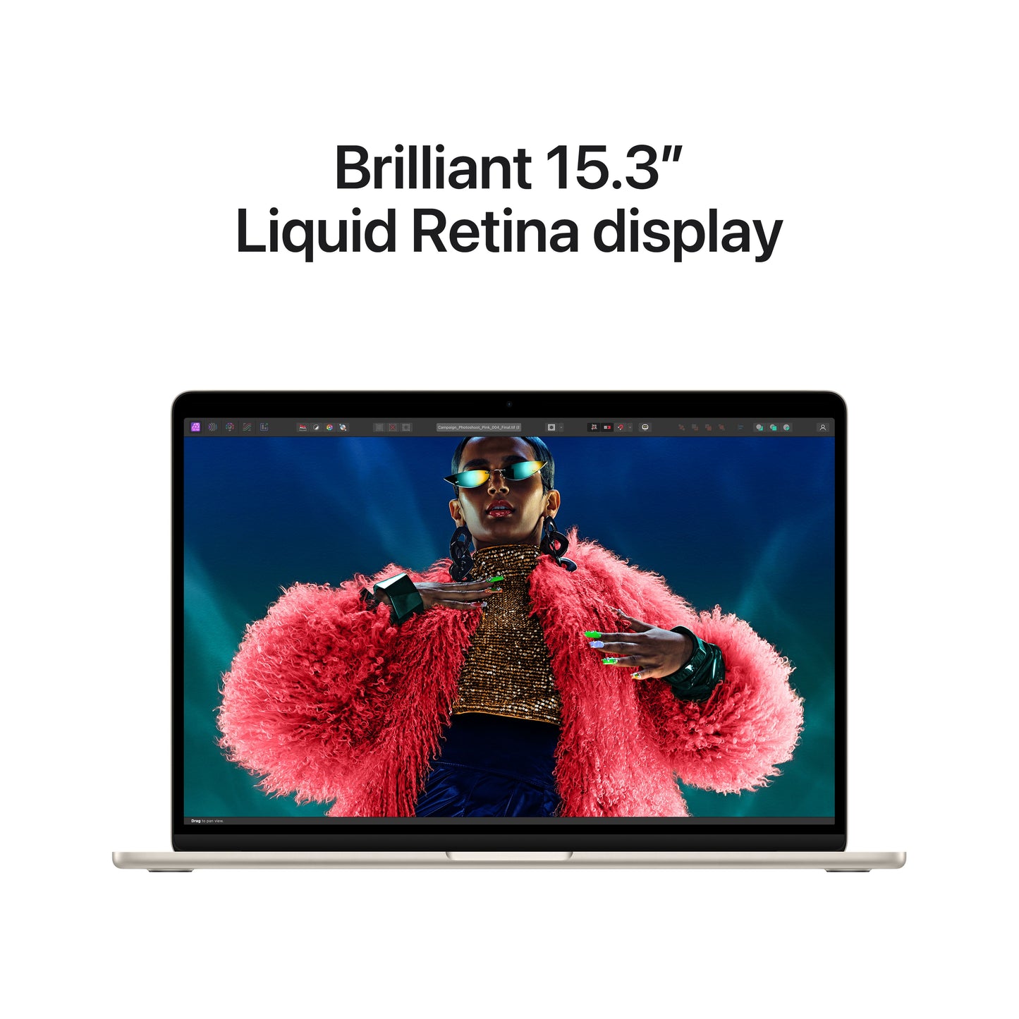 15-inch MacBook Air - M3 chip with 8-core CPU / 10-core GPU - 16GB - 512GB - Midnight