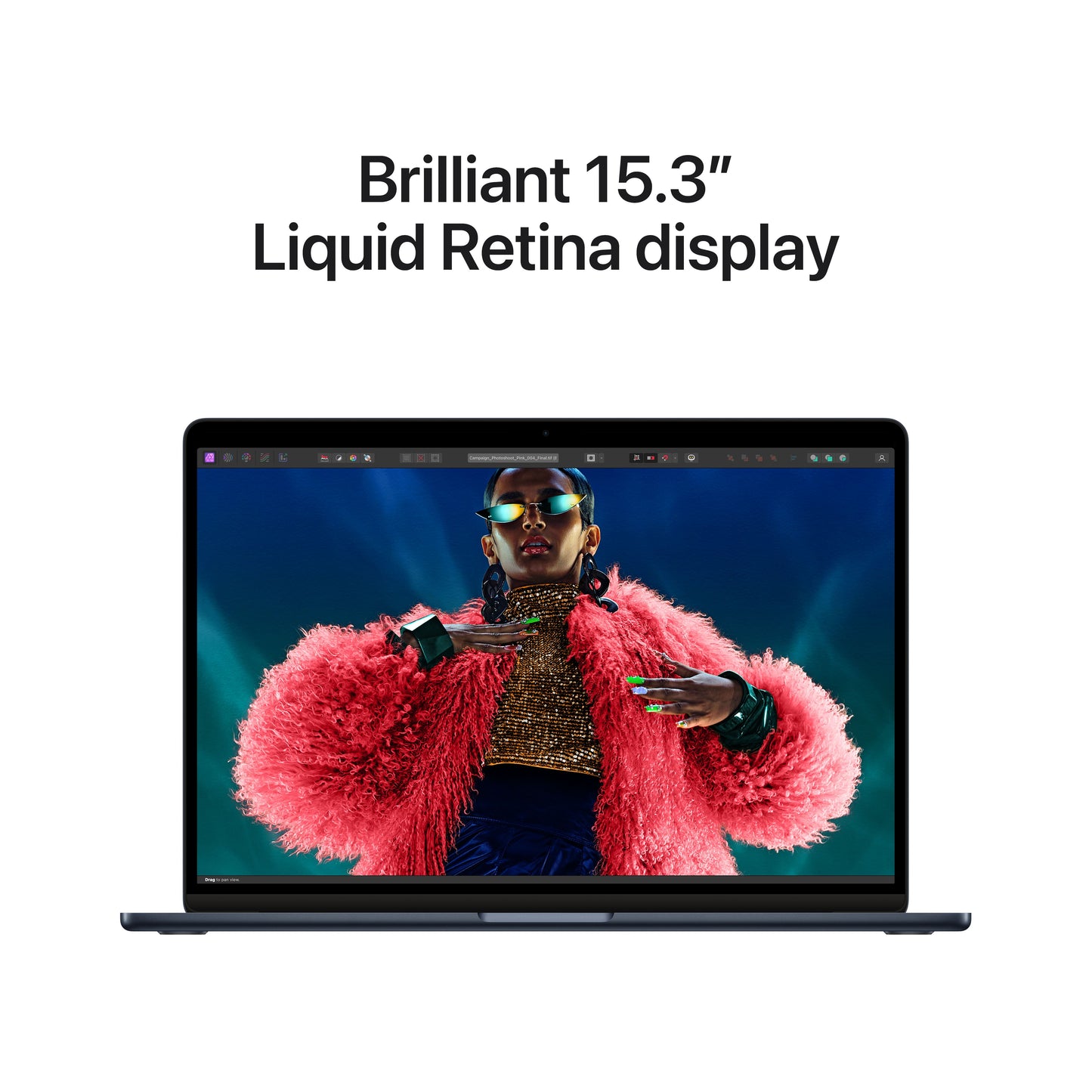15-inch MacBook Air - M3 chip with 8-core CPU / 10-core GPU - 16GB - 512GB - Space Grey