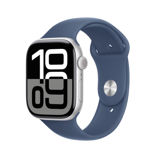 Apple_Watch_Series_10_46mm_GPS_Silver_Aluminum_Sport_Band_Denim_PDP_Image_Position_1__GBEN