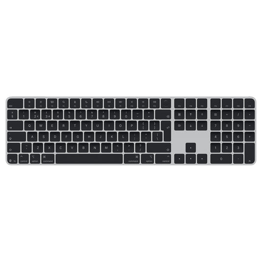 Magic Keyboard with Touch ID and Numeric Keypad Apple Silicon - British English - Black Keys (USB-C)