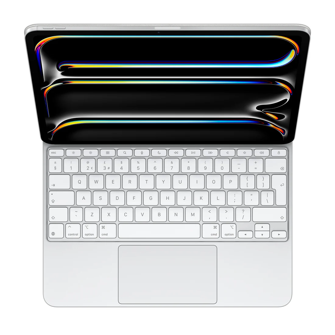 Magic Keyboard for iPad Pro 13‑inch (M4) - British English - White