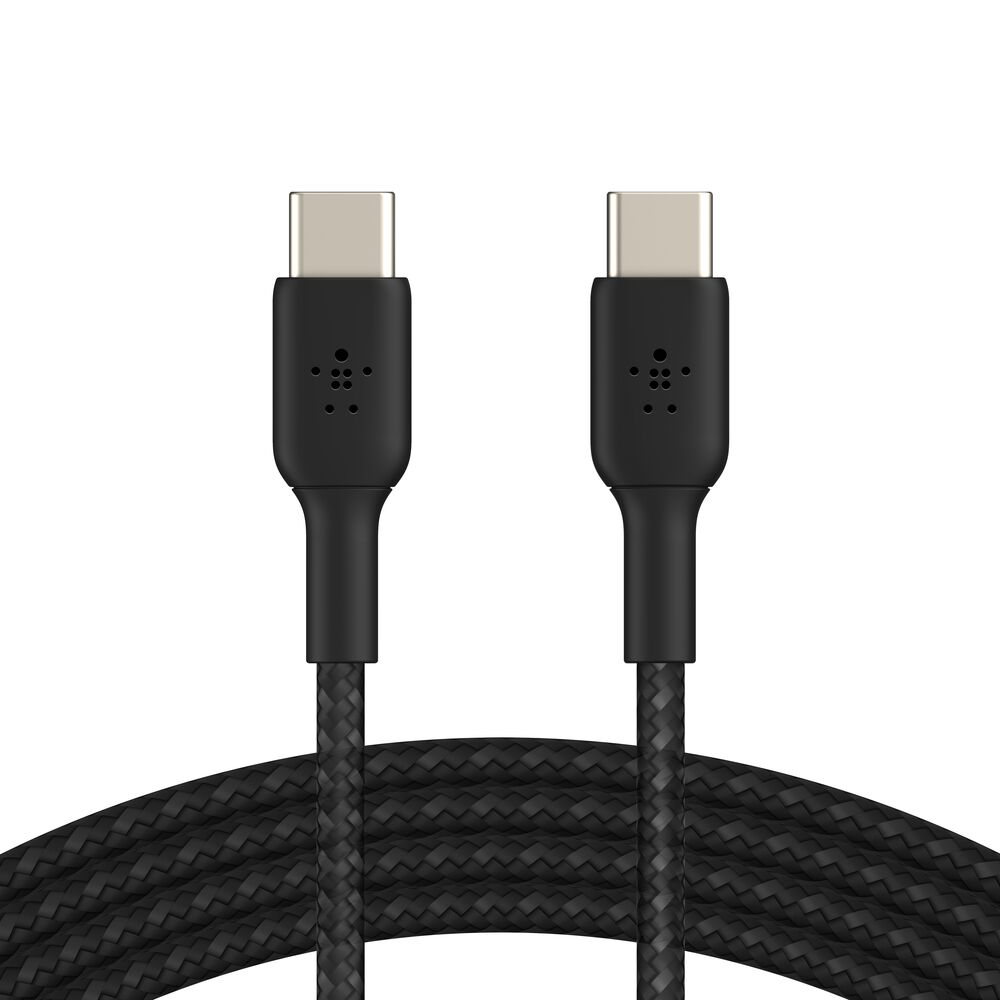 Belkin Boost Charge Braided USB-C to USB-C Cable - 1m - Black