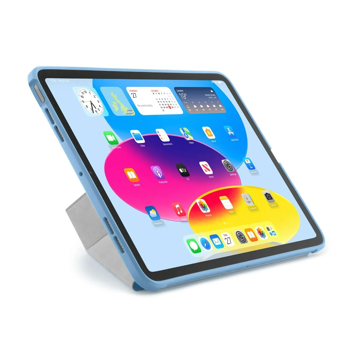 iPad 10th Gen (2022) Origami No1 Original Case - Light Blue