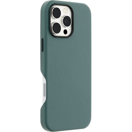 OtterBox Symmetry Cactus Leather - iPhone 16 - Juniper Sprig (Green)