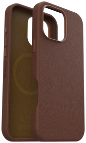 OtterBox Symmetry Cactus Leather - iPhone 16 Plus - Rich Adobe (Brown)