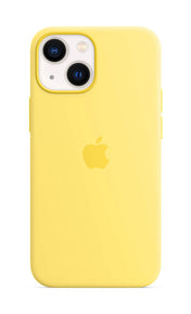 iPhone 13 mini Silicone Case with MagSafe - Lemon Zest