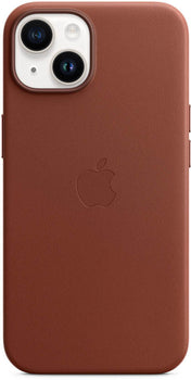 iPhone 14 Leather Case with MagSafe - Umber