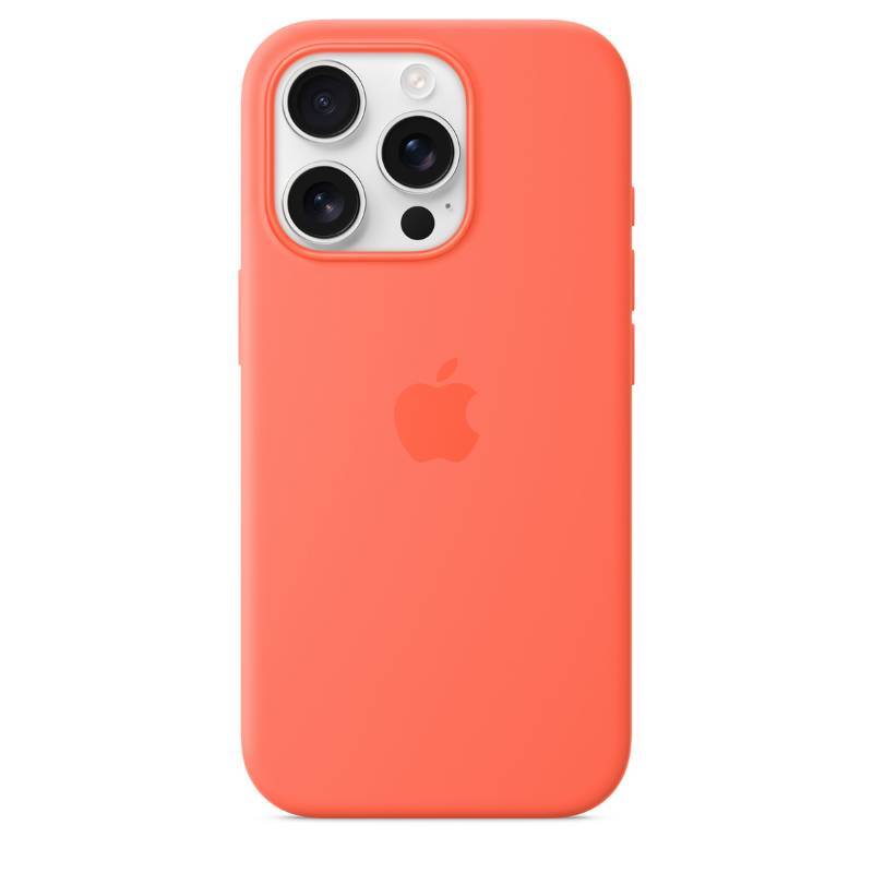 iPhone 16 Pro Max Silicone Case with MagSafe – Tangerine – iQ Isle of Man iPhone 16 Pro Max Silicone Case with MagSafe – Tangerine – iQ Isle of Man