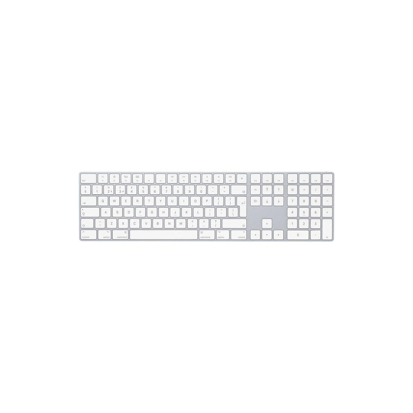 Magic Keyboard with Numeric Keypad - International English - Silver (USB-C)