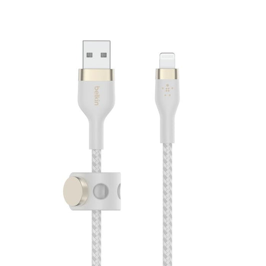 Belkin BOOST CHARGE™ Lightning to USB-A Cable (Braided) - 2m - White