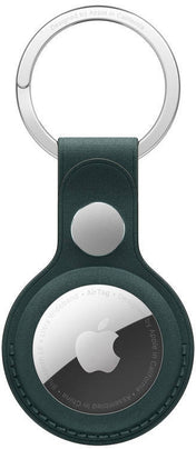 AirTag FineWoven Key Ring - Dark Green