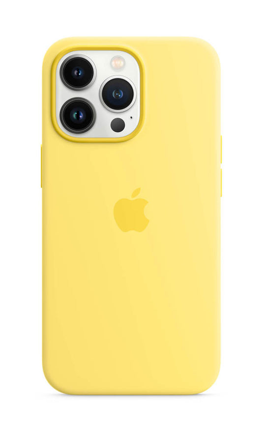 iPhone 13 Pro Silicone Case with MagSafe - Lemon Zest