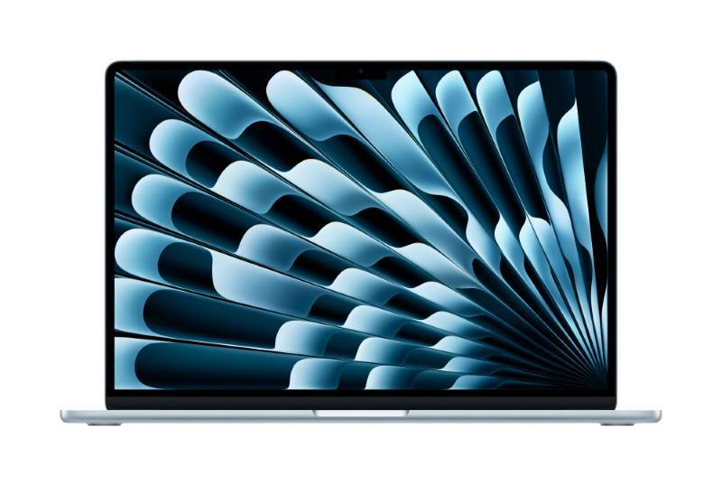 15-inch MacBook Air: Apple M4 chip with 10-core CPU and 10-core GPU, 256GB SSD - Sky Blue