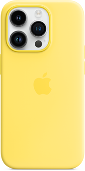iPhone 14 Pro Max Silicone Case with MagSafe - Canary Yellow