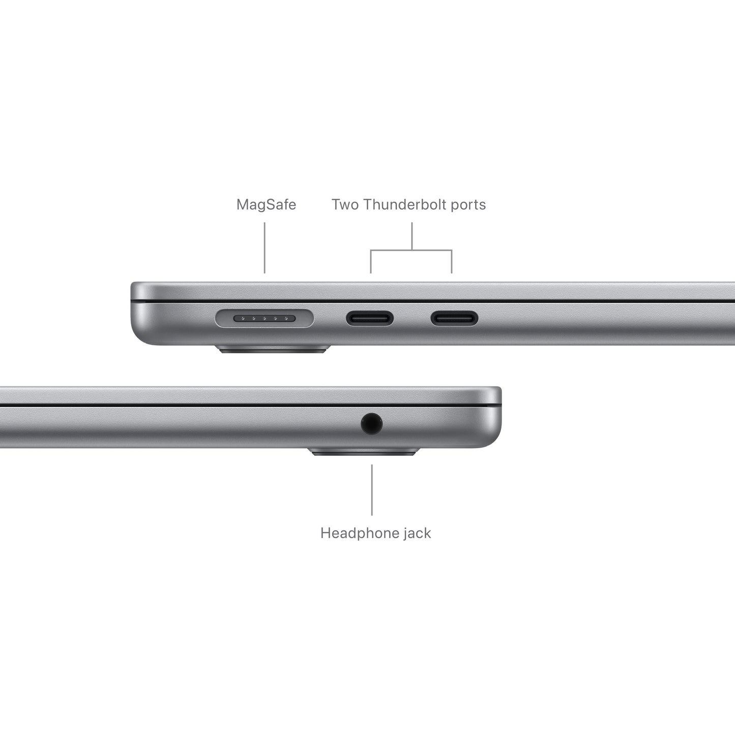 13-inch MacBook Air - M3 chip - 8-core CPU / 10-core GPU - 24GB - 512GB -Space Grey