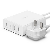 Belkin 108W 4-Ports USB Desktop Charger (Dual USB-C and Dual USB-A)