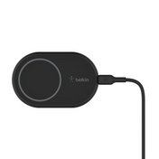 Belkin Magnetic Wireless Car Vent Mount + Car Charger - Black