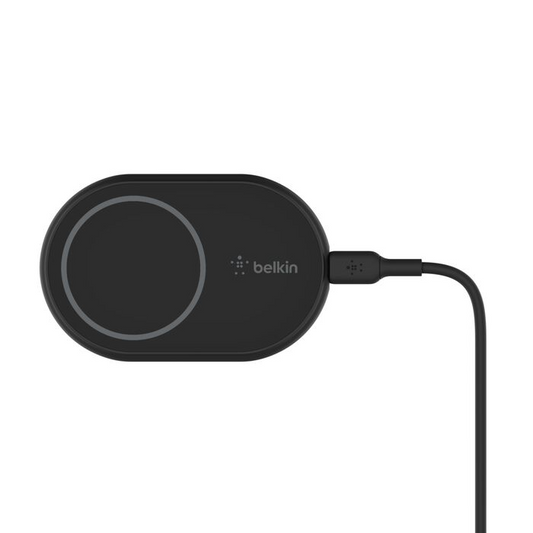 Belkin Magnetic Wireless Car Vent Mount + Car Charger - Black