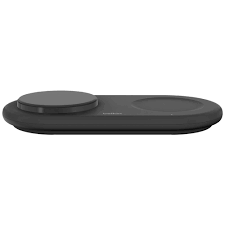 BOOST CHARGE™ PRO 2in1 Qi2 15w Magnetic Charging Pad, Black