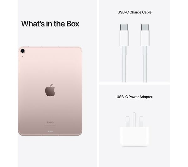 10.9-inch iPad Air (2022) - 256GB - WiFi+Cell - Pink