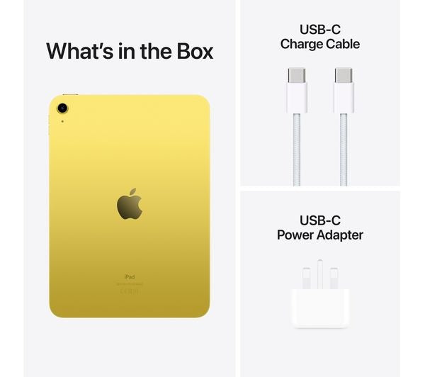 iPad (10th Gen) - Wi-Fi + Cellular - 64GB - Yellow